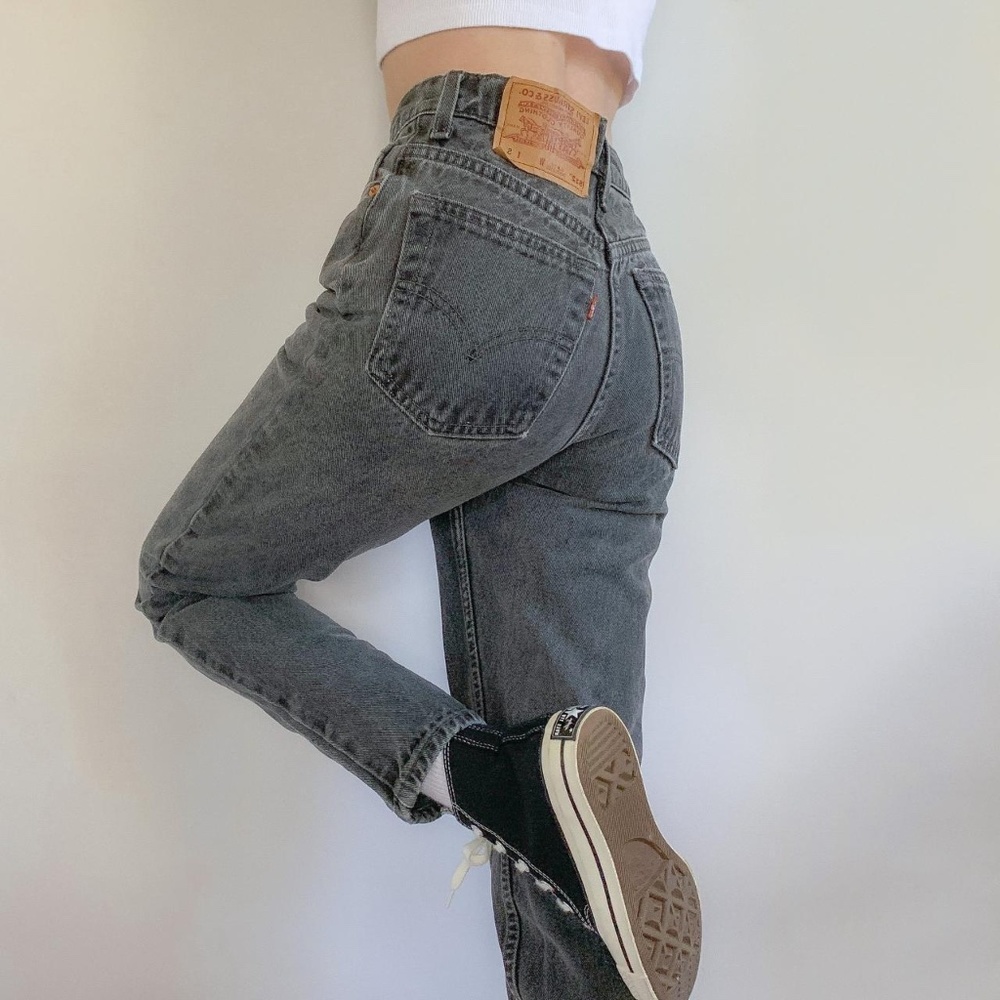 Levi's — Vintage Charcoal 512 Tapered Jeans ✨